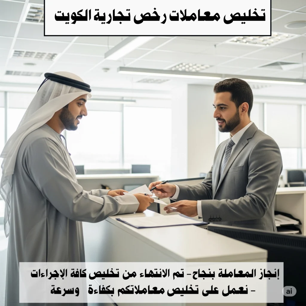 تخليص معاملات رخص تجارية الكويت